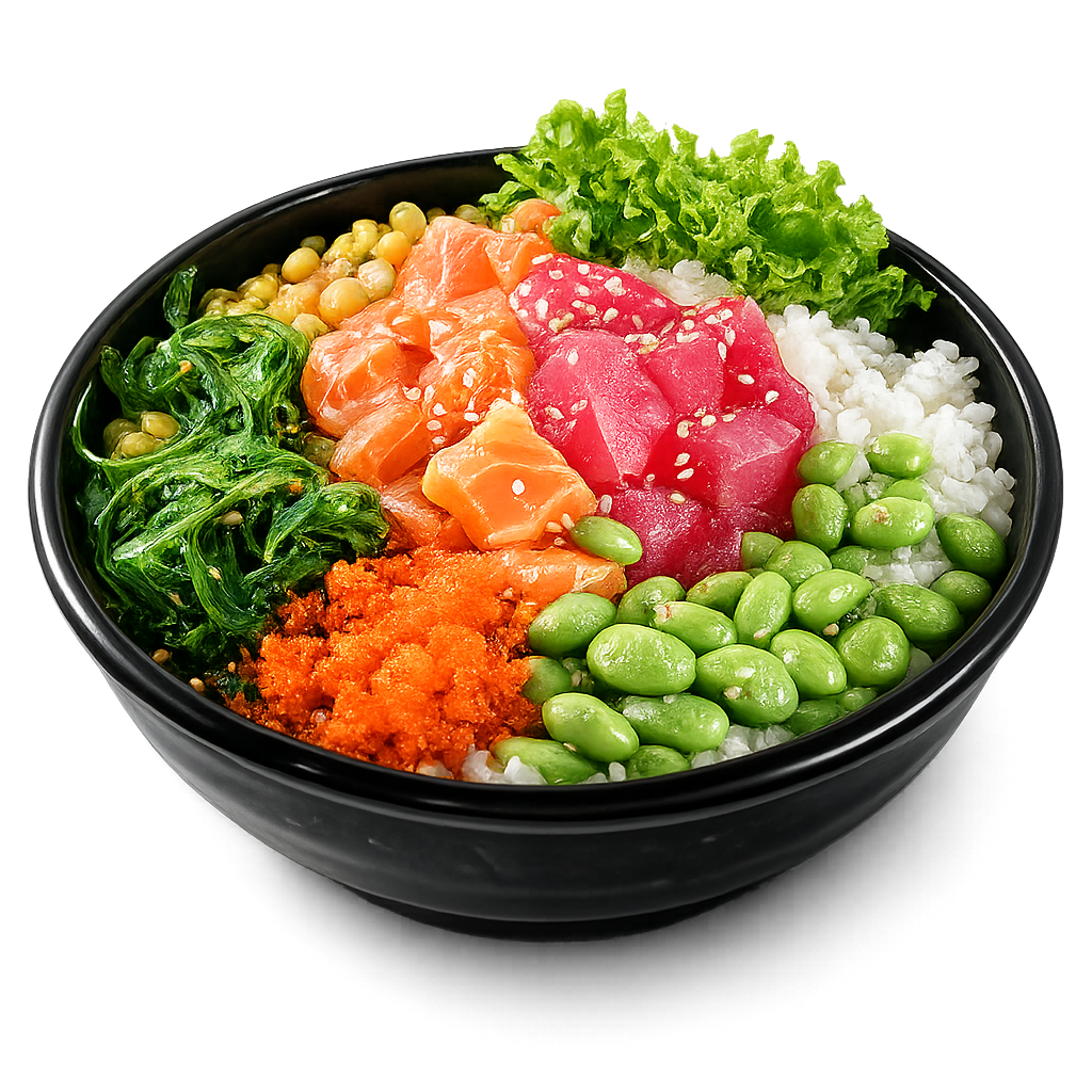Poke Salmon Tuna